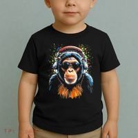 Dj Monkey Toddler T-Shirt thumb 2