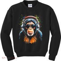 Dj Monkey Kids Sweatshirt thumb 0