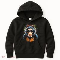 Dj Monkey Kids Hoodie thumb 0