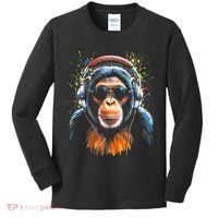 Dj Monkey Kids Long Sleeve Shirt thumb 0