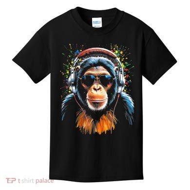 Dj Monkey Kids T-Shirt