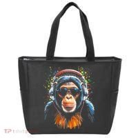 Dj Monkey Tote Bag thumb 0