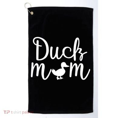 Duck Mom Golf Towel
