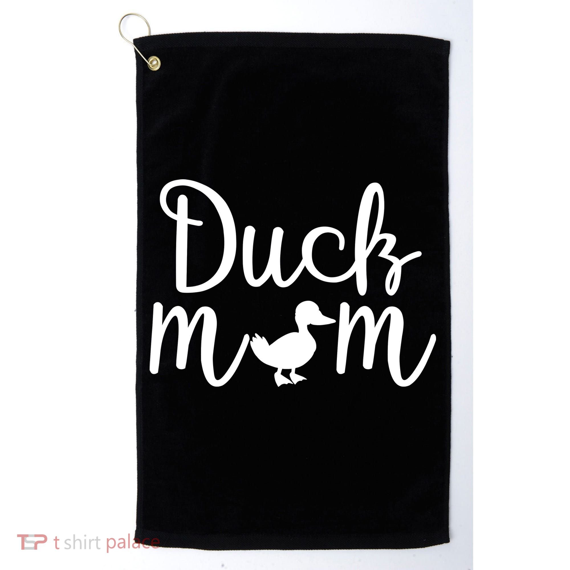 Duck Mom Golf Towel