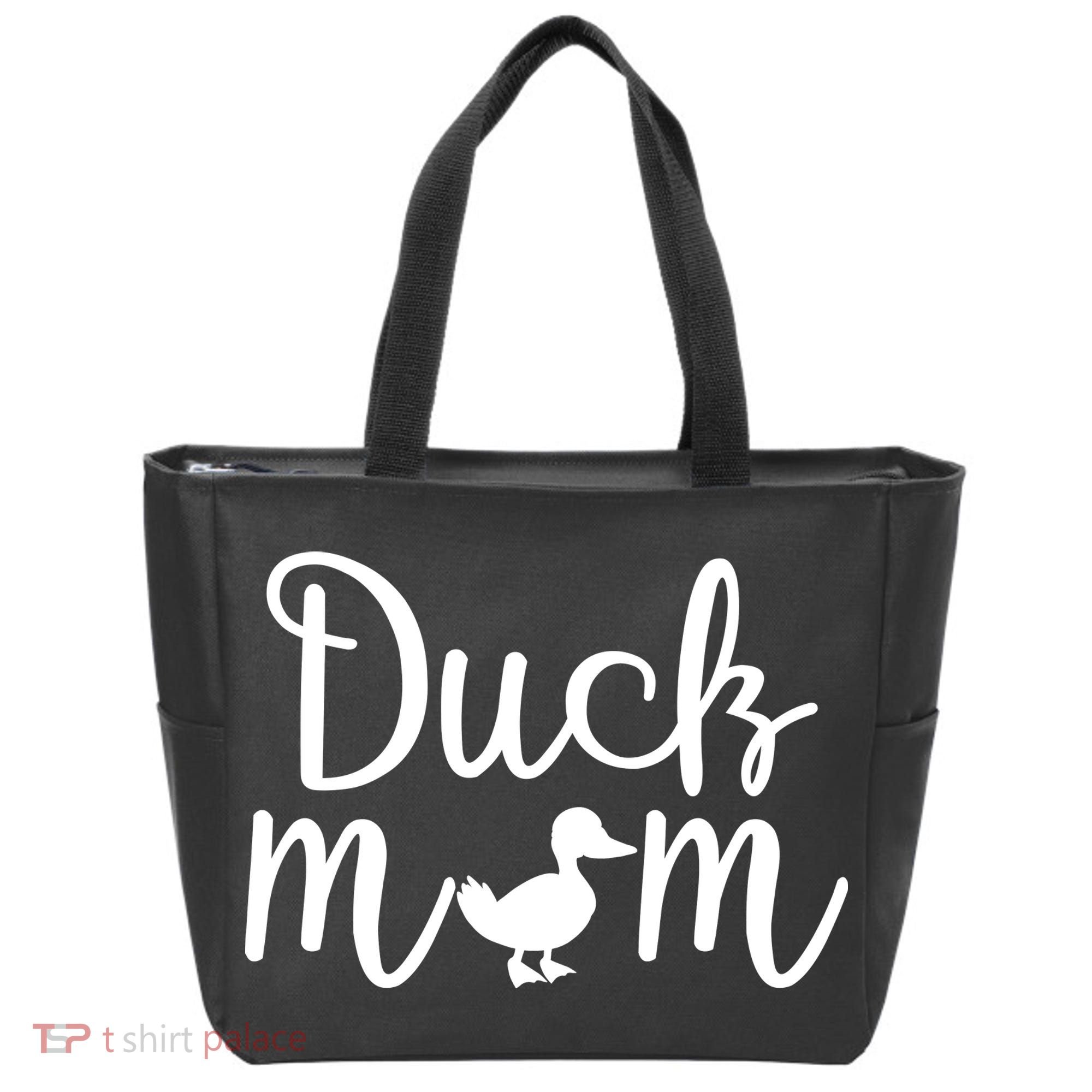 Duck Mom Tote Bag