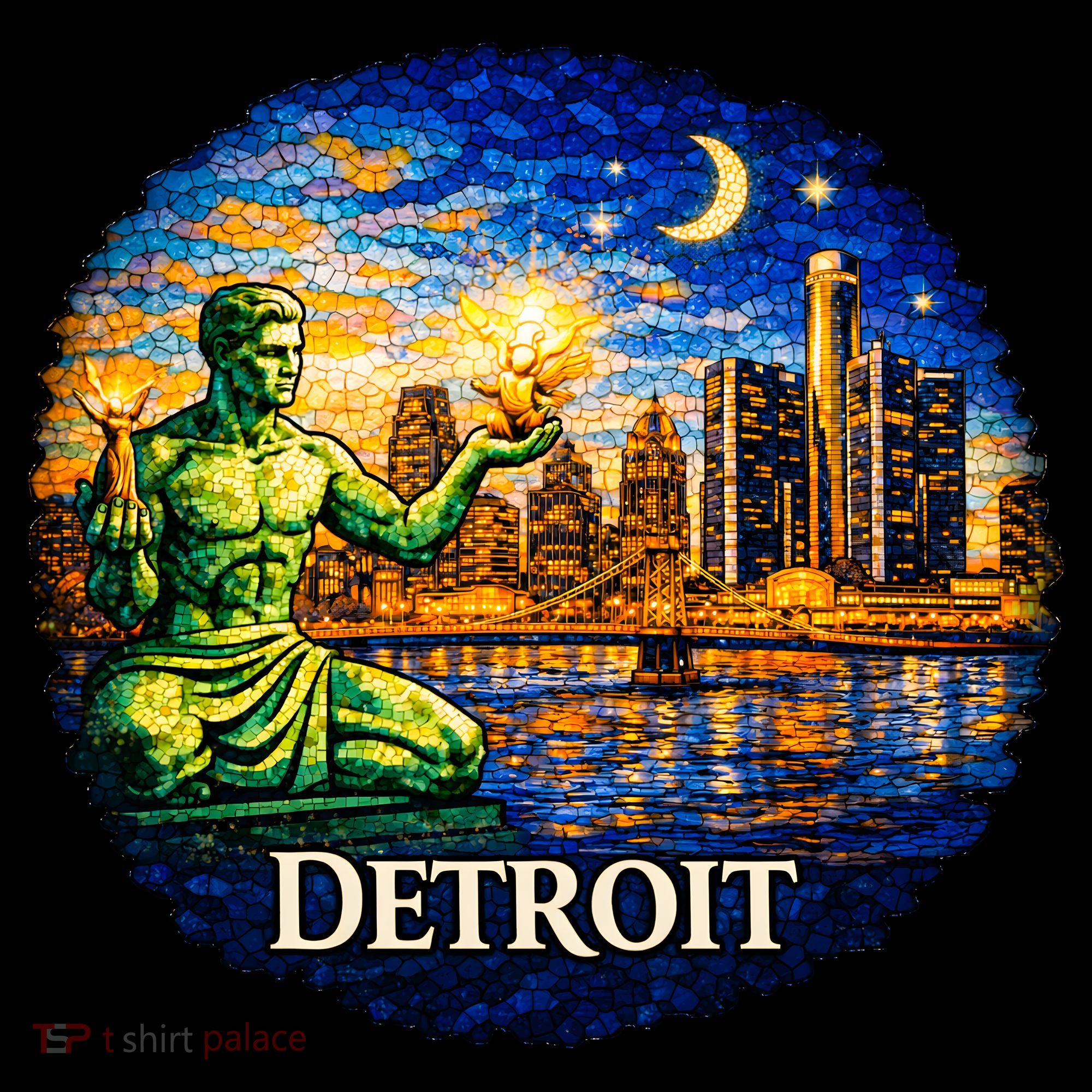 Detroit Mosaic Backpack