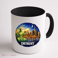 Detroit Mosaic Coffee Mug thumb 1