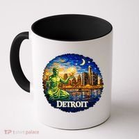 Detroit Mosaic Coffee Mug thumb 0