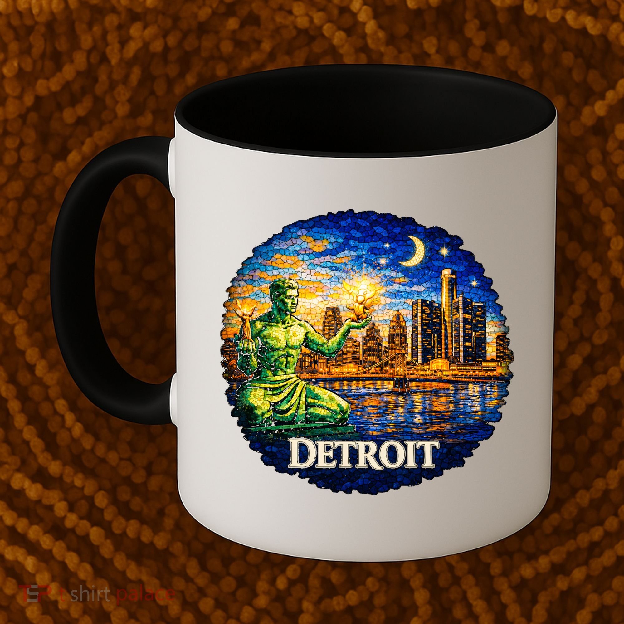 Detroit Mosaic Coffee Mug