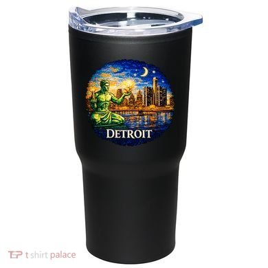 Detroit Mosaic Tumbler back