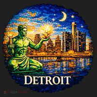 Detroit Mosaic Tumbler thumb 3