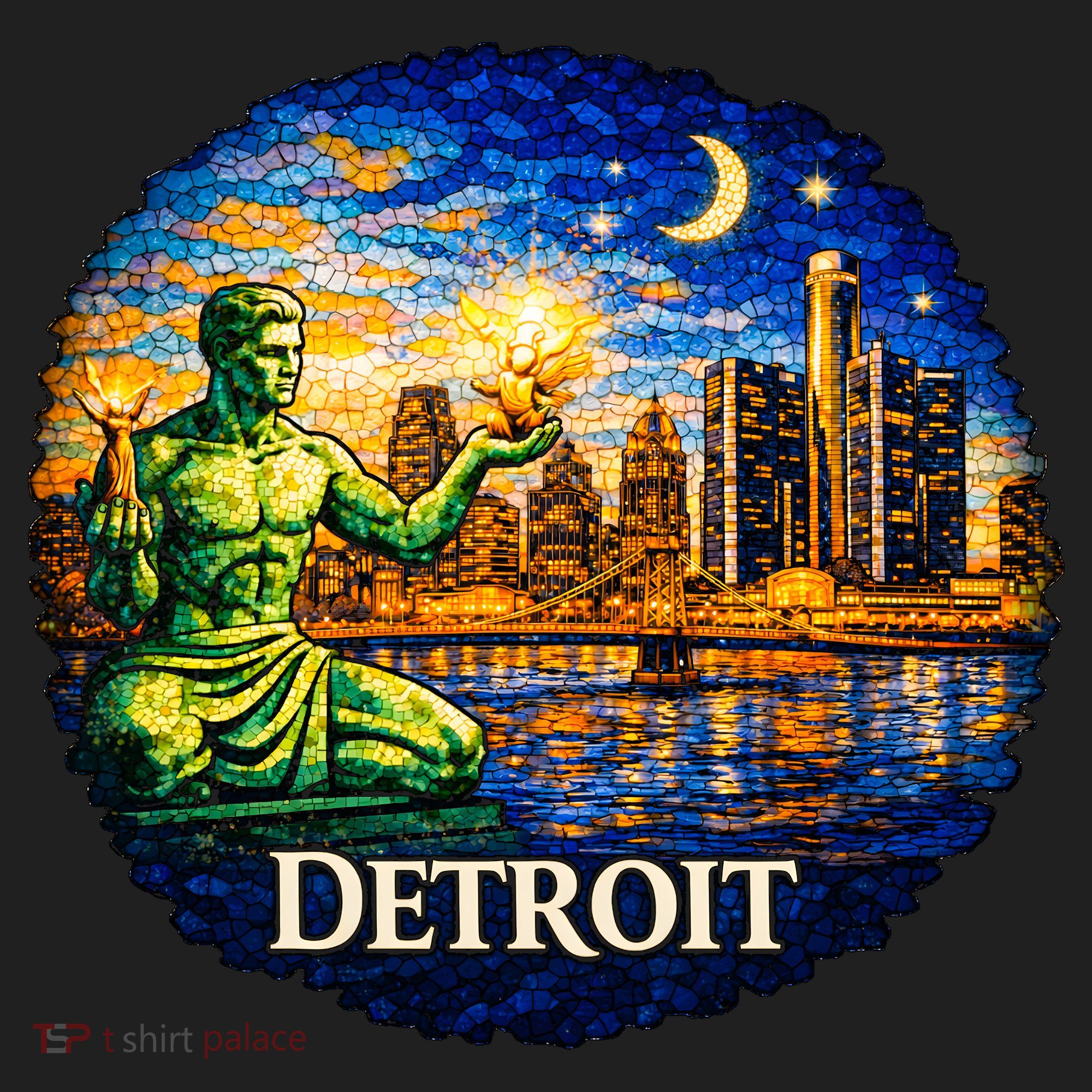 Detroit Mosaic Tumbler