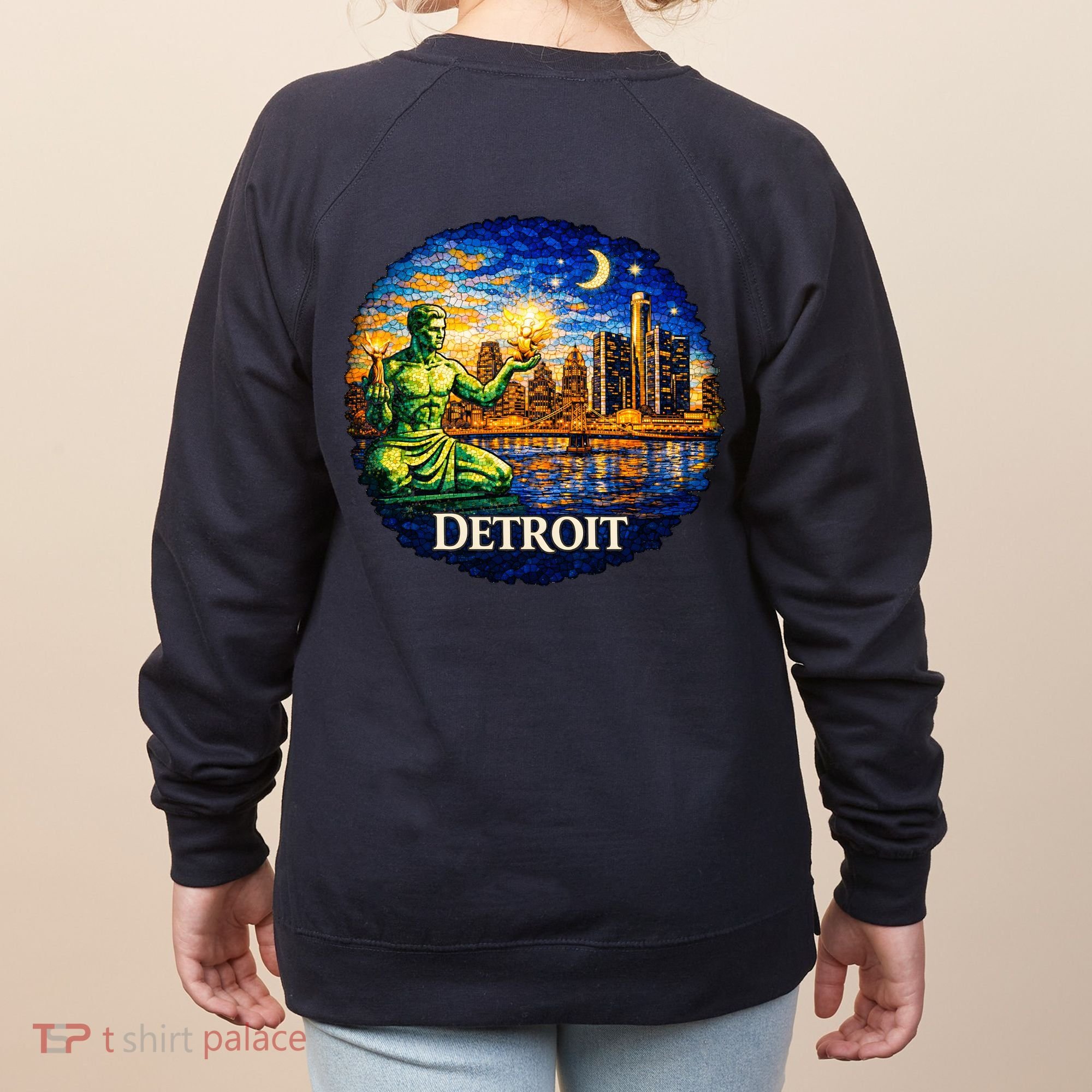 Detroit Mosaic Women's Sweatshirt