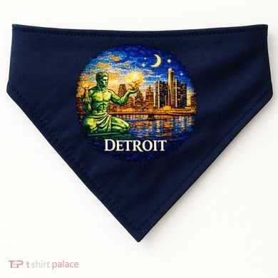 Detroit Mosaic USA-Made Doggie Bandana