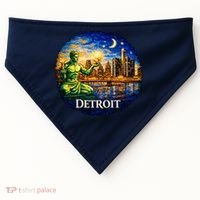 Detroit Mosaic USA-Made Doggie Bandana thumb 0