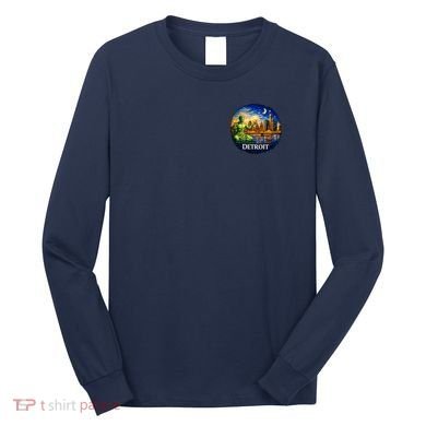 Detroit Mosaic Long Sleeve Shirt