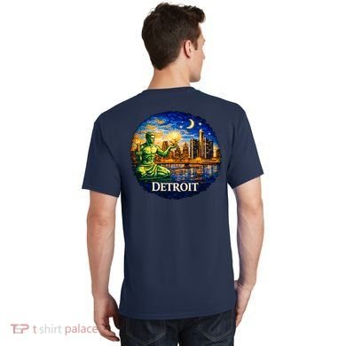 Detroit Mosaic T-Shirt back