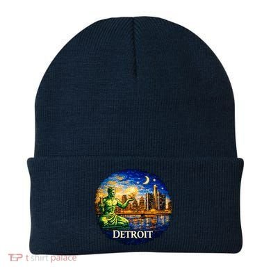 Detroit Mosaic Beanie back