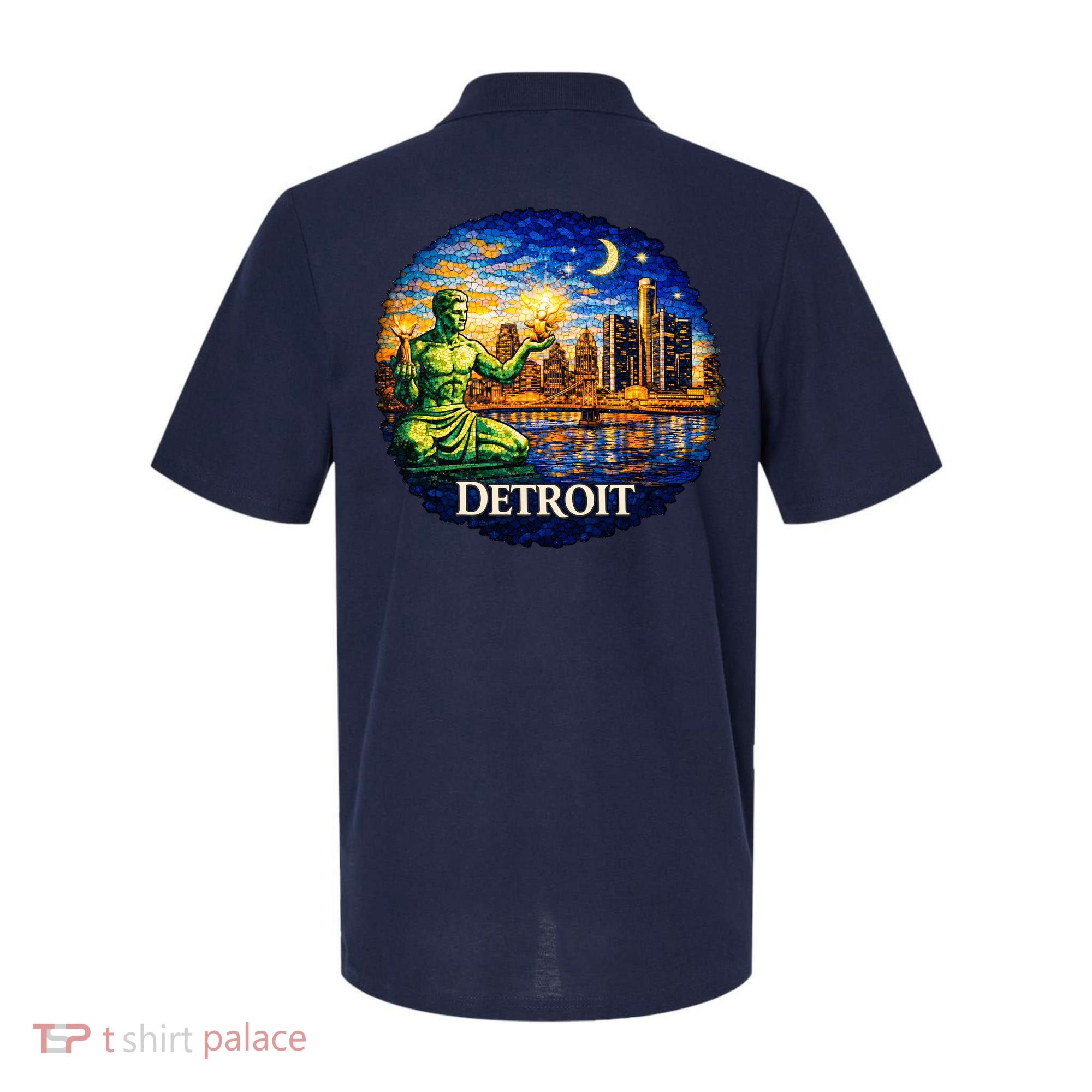 Detroit Mosaic Polo