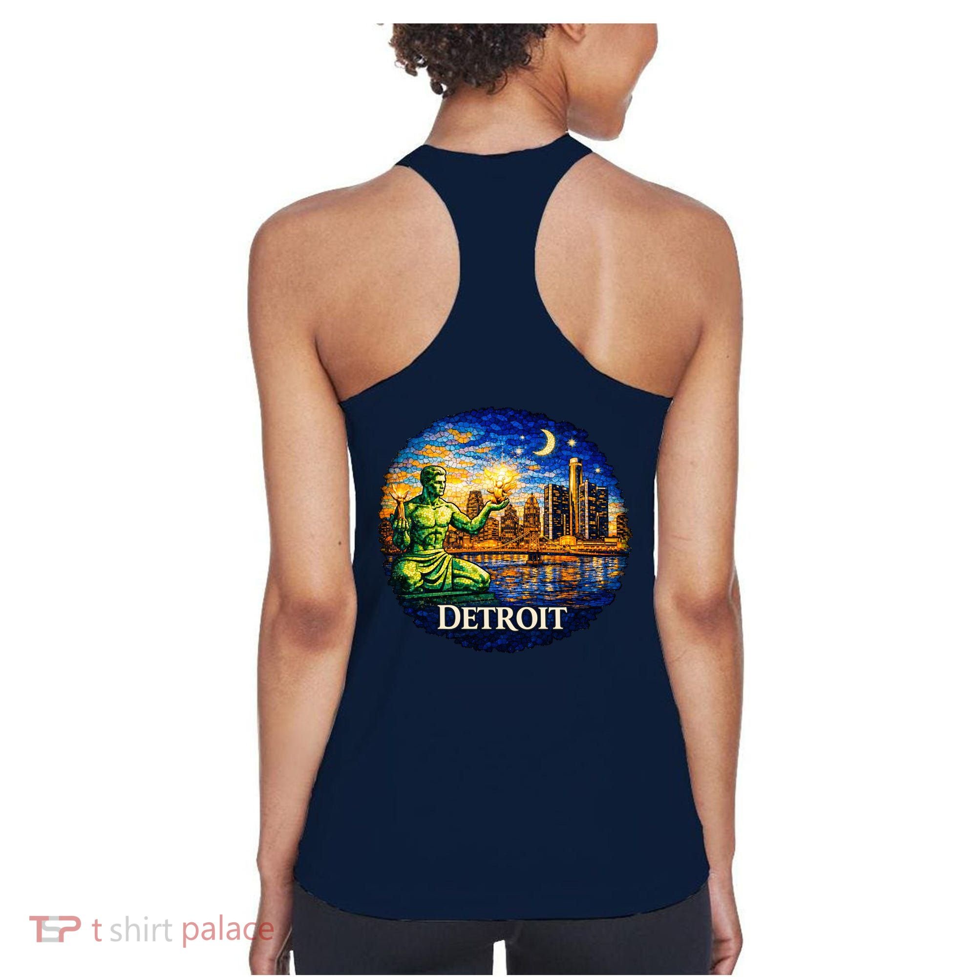 Detroit Mosaic Women's Tank Top