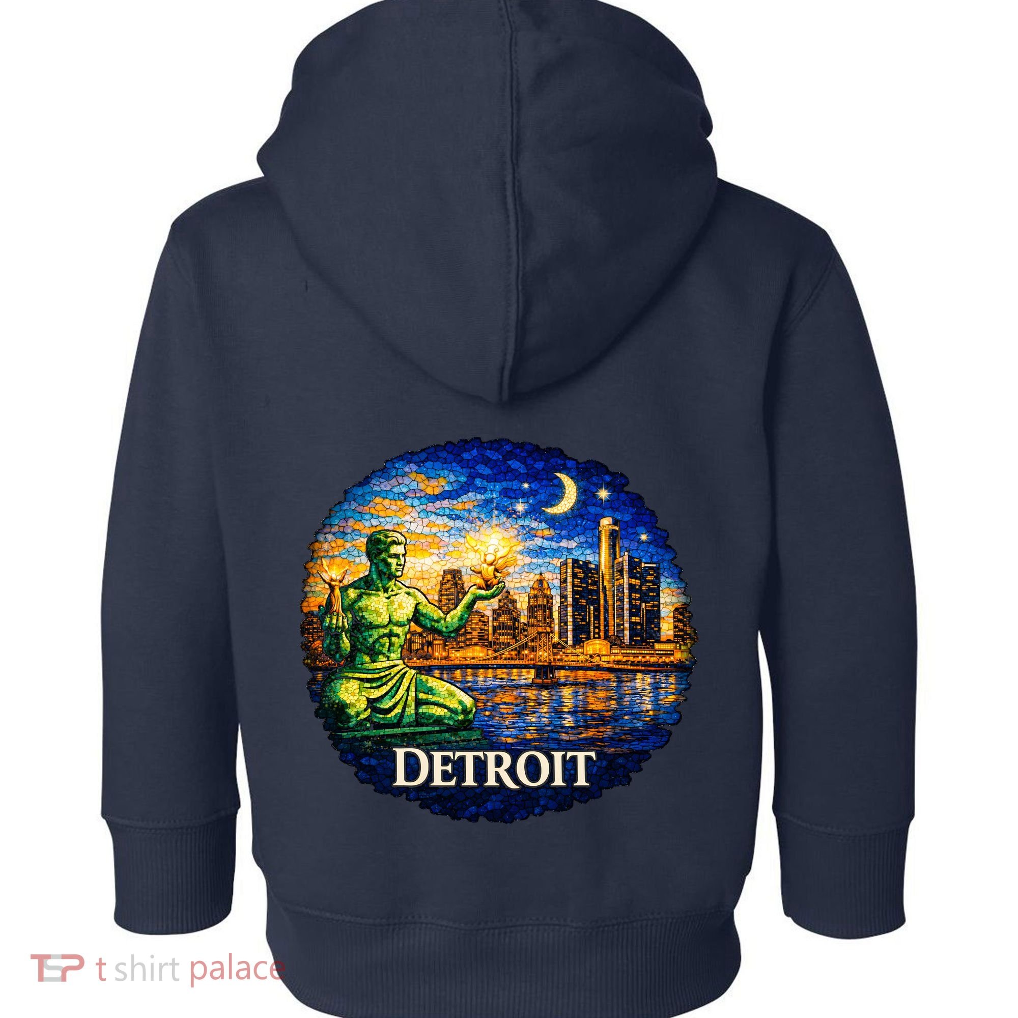 Detroit Mosaic Toddler Hoodie