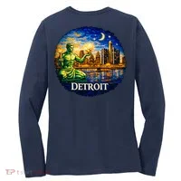 Detroit Mosaic Women's Long Sleeve Shirt thumb 1