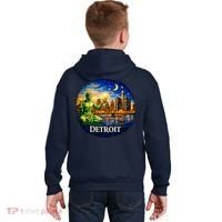 Detroit Mosaic Kids Hoodie thumb 1