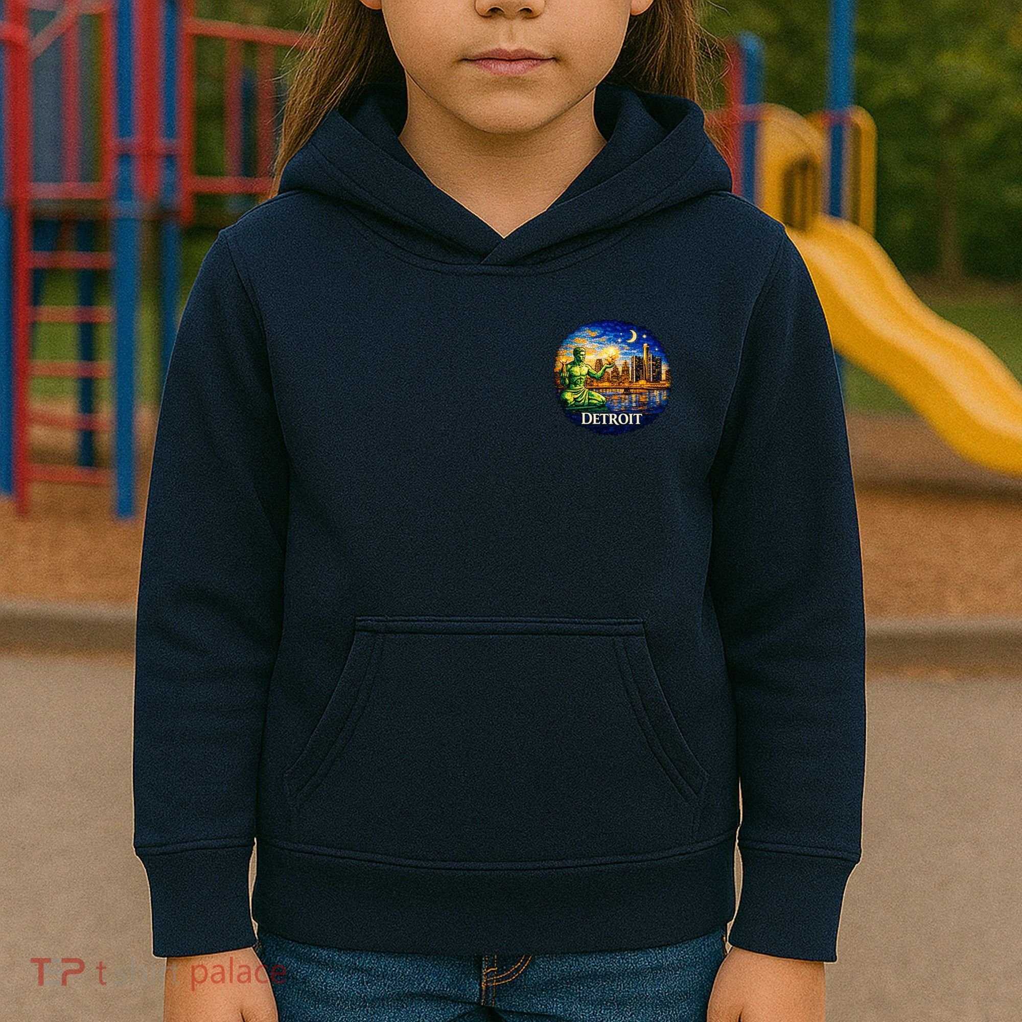 Detroit Mosaic Kids Hoodie
