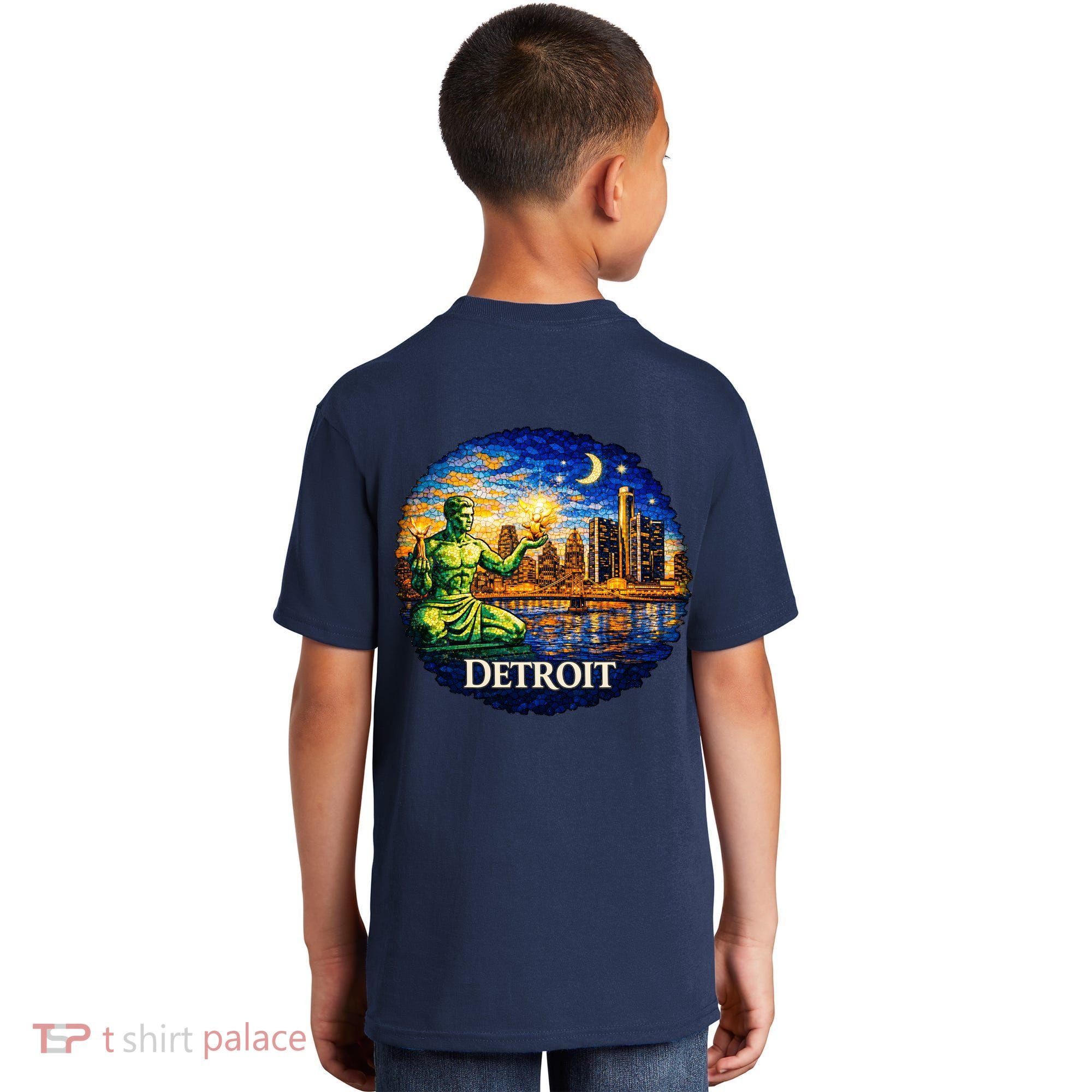 Detroit Mosaic Kids T-Shirt