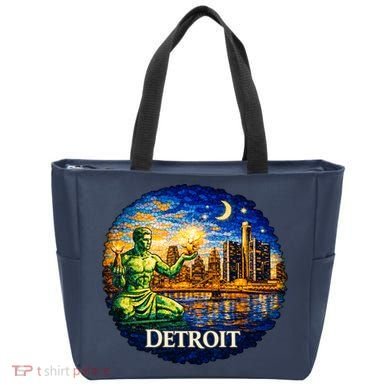 Detroit Mosaic Tote Bag
