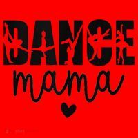 Dance Mama Dance Mother Of A Dancer Dancing Mom Santa Hat thumb 1