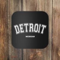 Detroit Michigan Coaster thumb 0