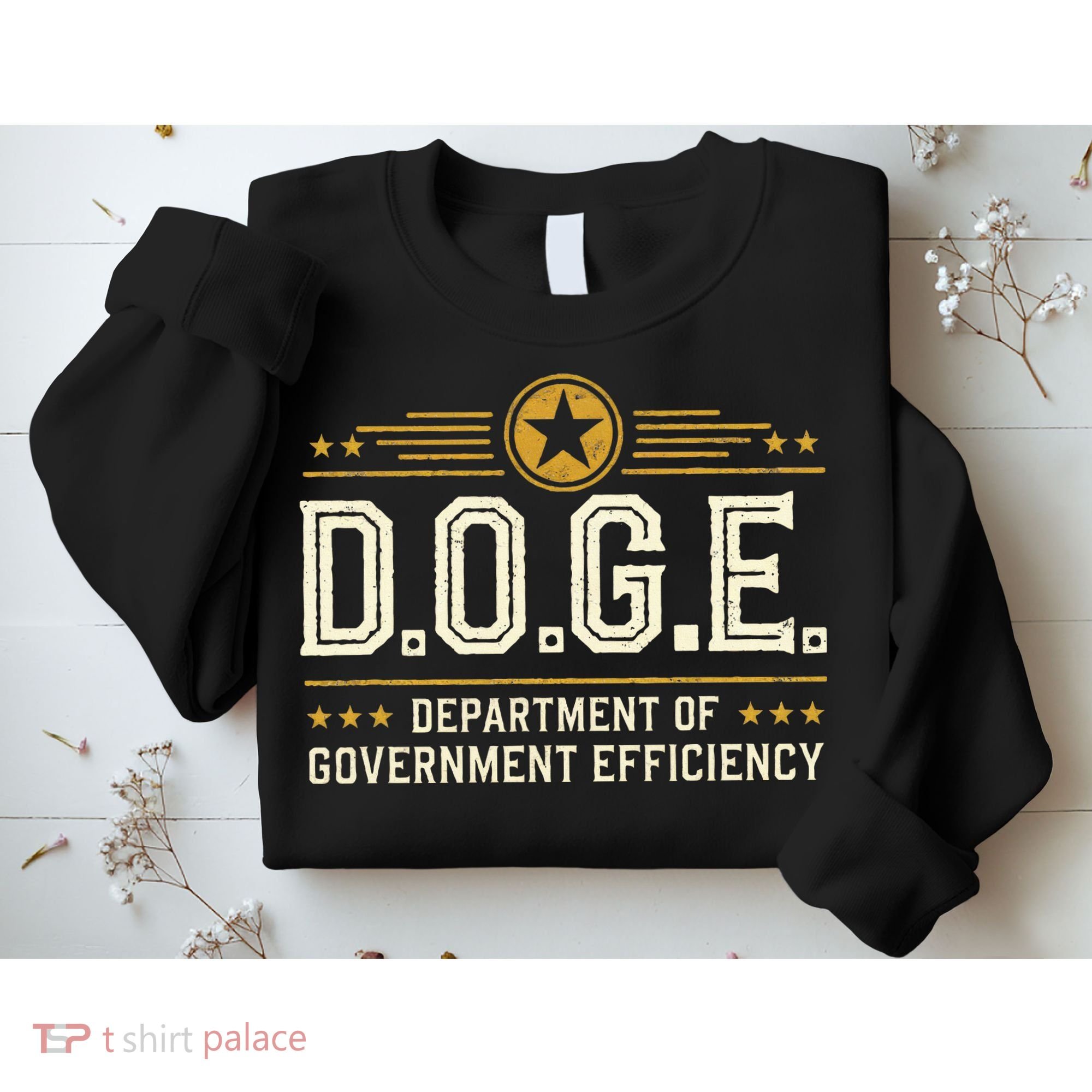 Doge Meme D.O.G.E. Department Of Government Efficiency Sweatshirt