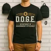 Doge Meme D.O.G.E. Department Of Government Efficiency T-Shirt thumb 6