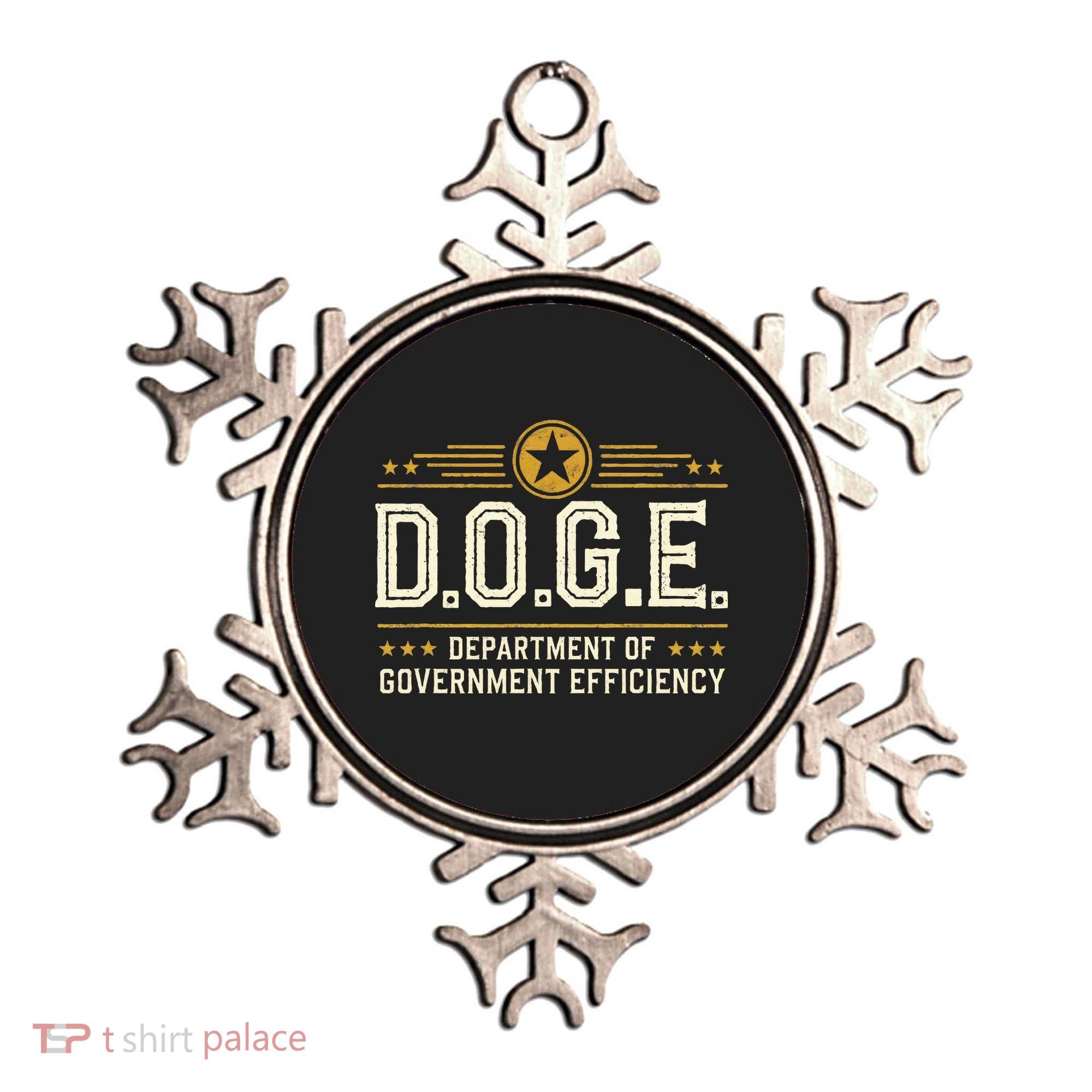 Doge Meme D.O.G.E. Department Of Government Efficiency Ornament