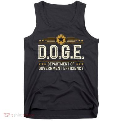Doge Meme D.O.G.E. Department Of Government Efficiency Tank Top