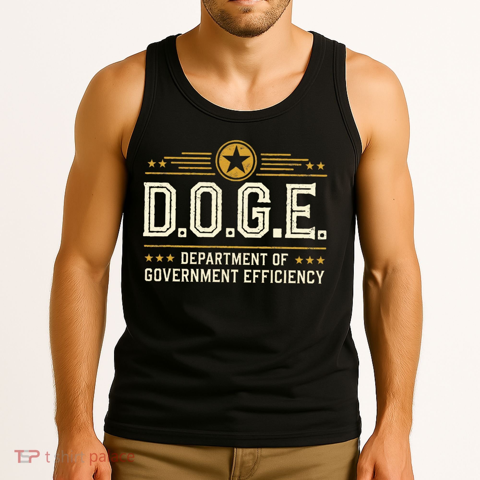 Doge Meme D.O.G.E. Department Of Government Efficiency Tank Top