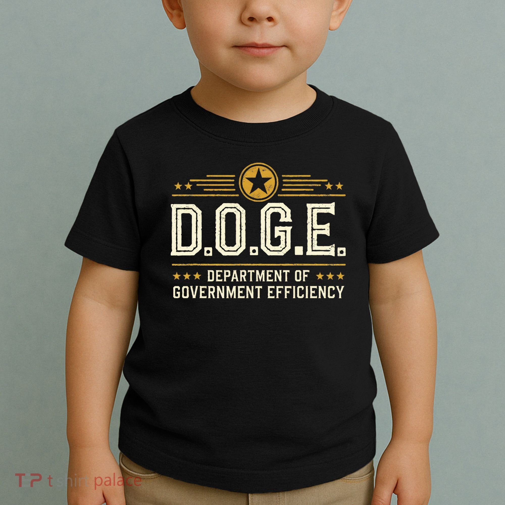 Doge Meme D.O.G.E. Department Of Government Efficiency Toddler T-Shirt