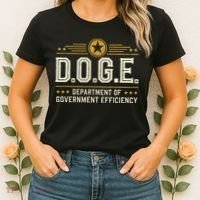 Doge Meme D.O.G.E. Department Of Government Efficiency Women's T-Shirt thumb 2