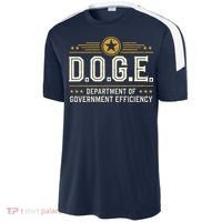 Doge Meme D.O.G.E. Department Of Government Efficiency Sport-Tek Competitor United Soccer Jersey thumb 2