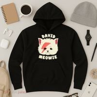 David Meowie Hoodie thumb 3