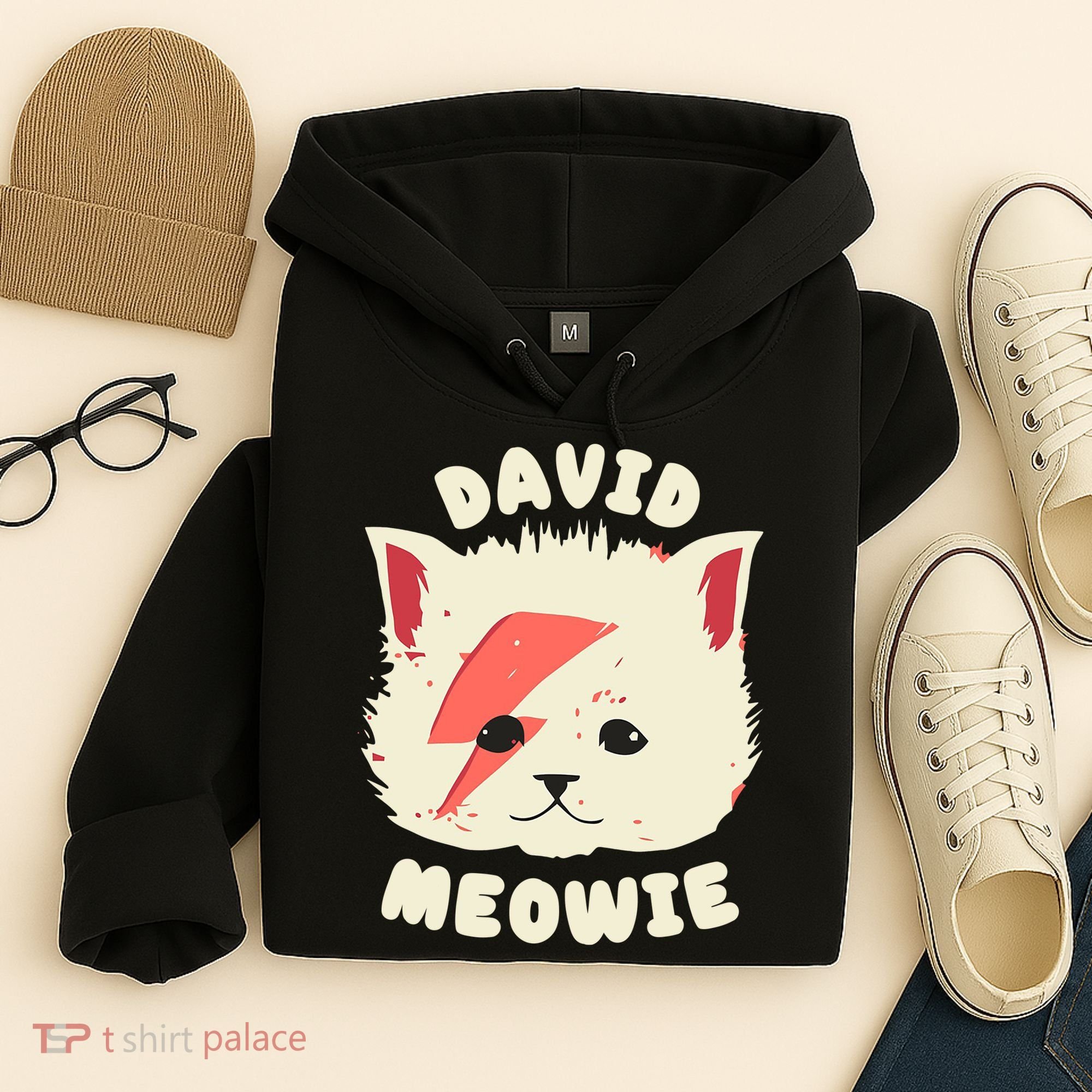 David Meowie Hoodie