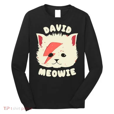 David Meowie Long Sleeve Shirt