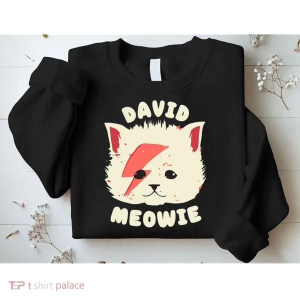 David Meowie Sweatshirt
