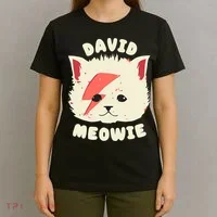 David Meowie T-Shirt thumb 4