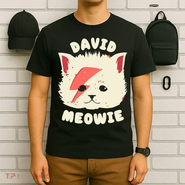 David Meowie T-Shirt