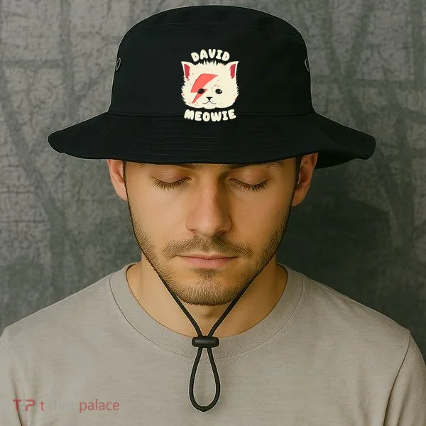 David Meowie Bucket Hat