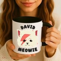 David Meowie Coffee Mug thumb 3