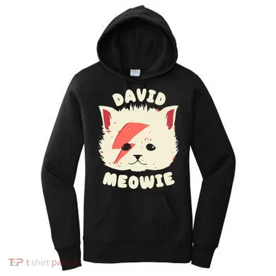 David Meowie Women's Hoodie