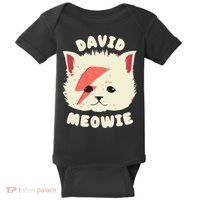 David Meowie Baby Bodysuit thumb 0
